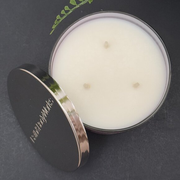 BBW Sugar Plum Fairy Bath & Body Works 3 Wick Candle - Picture 7 of 10